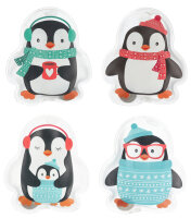 Taschenwärmer Winter Pinguin (4er Set) -...